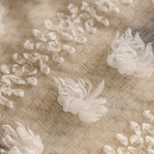 Elegant French Pastoral Gauze Curtains YearRound Decor