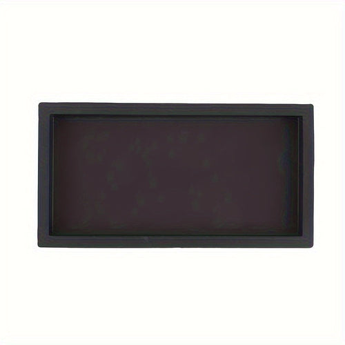 Elegant Silicone Vanity Tray for Organized Bathroom Decor
