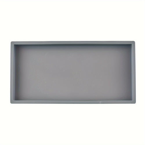 Elegant Silicone Vanity Tray for Organized Bathroom Decor