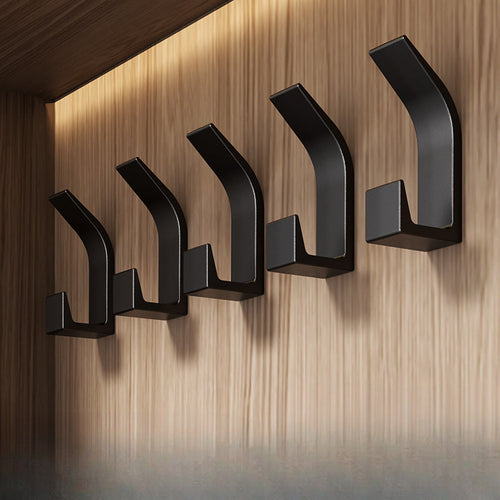 5Pack Adhesive Wall Hooks for Bathroom Kitchen