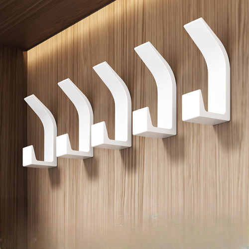 5Pack Adhesive Wall Hooks for Bathroom Kitchen