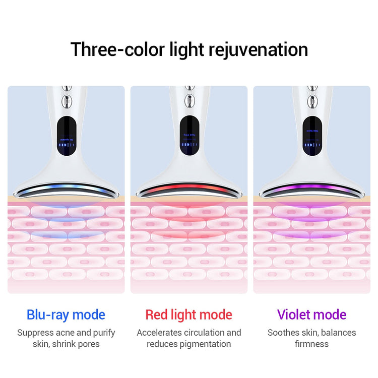EMS Neck Face Beauty Device 3 Colors Skin Care