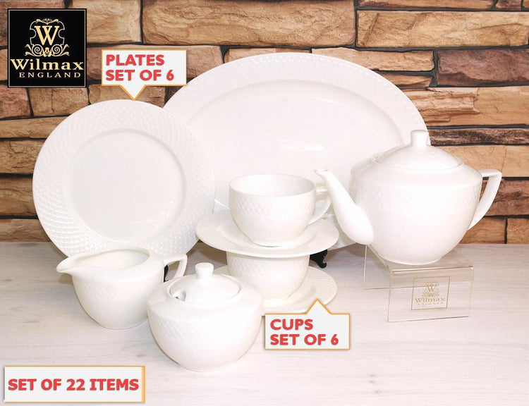 Julia Fine Dining 22 Piece Entertaining Set For 6