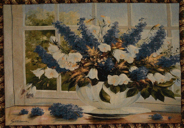 Tache 33 x 24 Inches Floral Sunlight Radiance Tapestry Wall Hanging