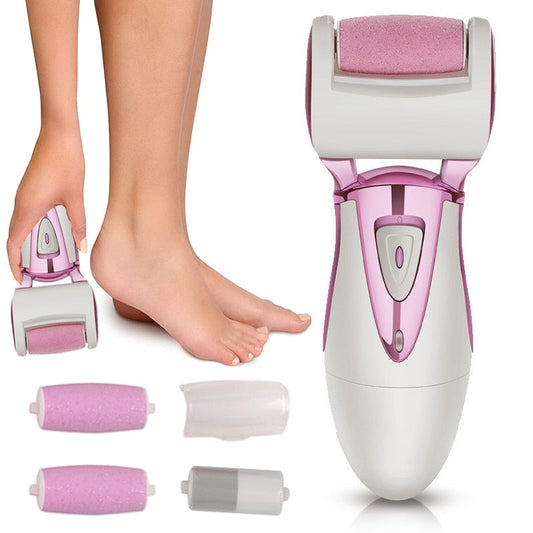 Foot Care Tool with 4 Rollers Skin Care Feet Dry Skin Remover