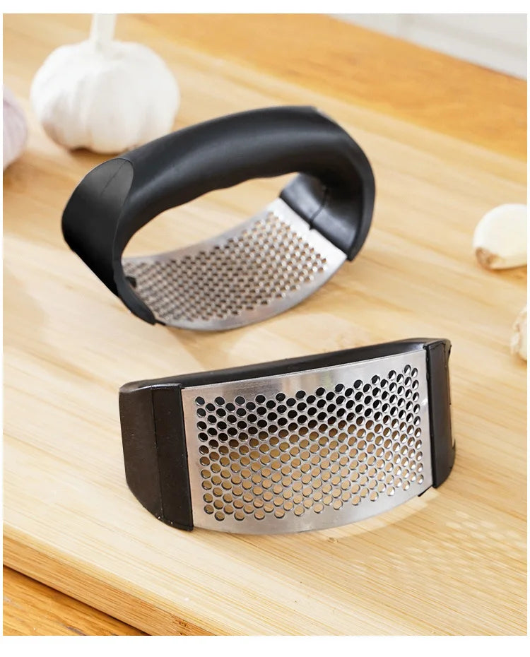 Stainless Steel Garlic Press Crusher Manual Garlic Mincer Chopping