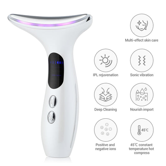 EMS Neck Face Beauty Device 3 Colors Skin Care