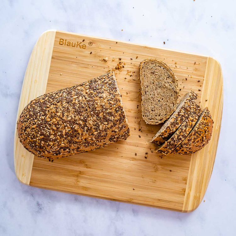 Large Wood Cutting Board for Kitchen 14x11 inch - Bamboo Chopping