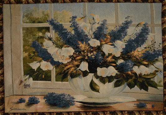 Tache 33 x 24 Inches Floral Sunlight Radiance Tapestry Wall Hanging